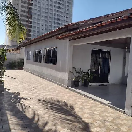 50 Metros Da Praia Piscina Churras 3 Vagas Portao Automatico Mongagua Exterior photo