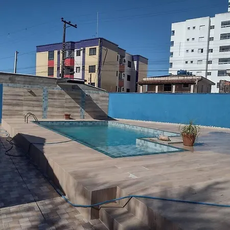 50 Metros Da Praia Piscina Churras 3 Vagas Portao Automatico Mongagua Exterior photo